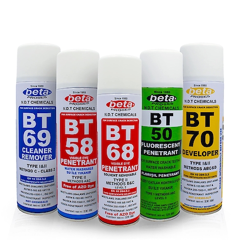 Beta Tahribatsız Muayene Malzemeleri