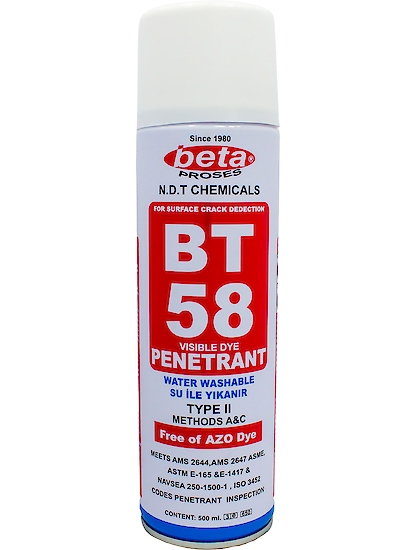BT - 58 Penetrant Spray (Contrast Red) 500ml