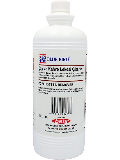 Blue Bird No:4 Çay ve Kahve Leke Çıkarıcı 1lt