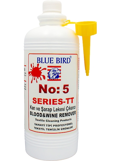 Blue Bird No:5 Kan ve Şarap Leke Çıkarıcı 1lt