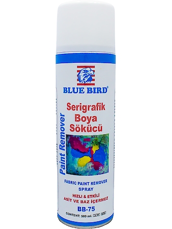 Blue Bird Serigrafik Boya Sökücü Sprey 500ml