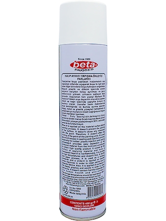 Beta Silikon Free Spray 400ml