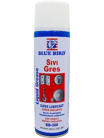 Blue Bird Liquid Grease Spray 500ml