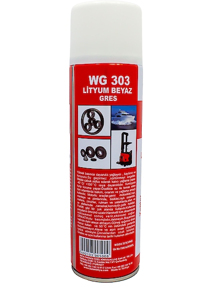 Beta WG - 303 White Grease Spray 500ml