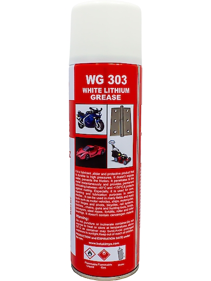Beta WG - 303 White Grease Spray 500ml