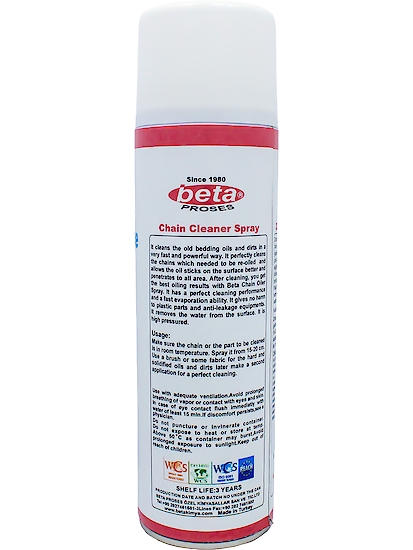 Beta Chain Cleaner Spray 500ml