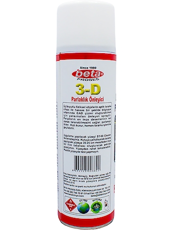 Beta 3D Laser Scanning Spray 500ml