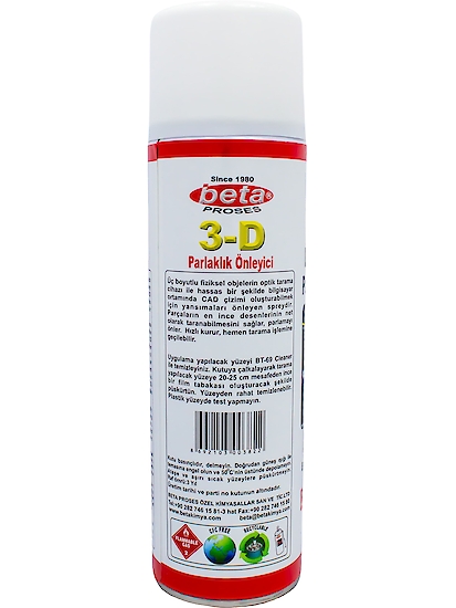 Beta 3D Laser Scanning Spray 500ml