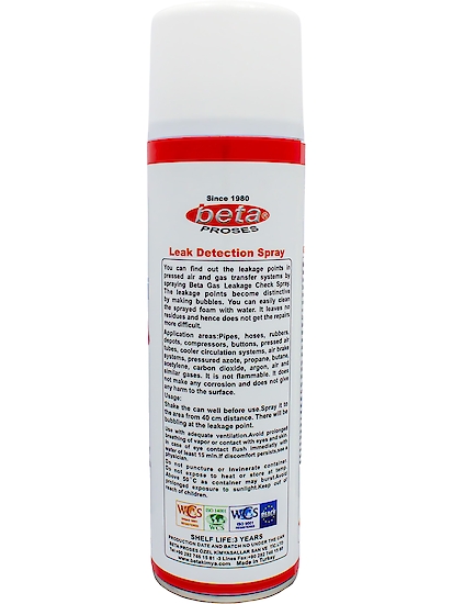Beta Leak Detector Spray 500ml