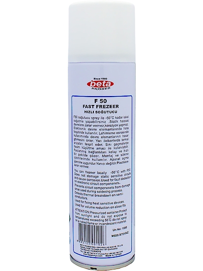 Beta F50 Fast Frezeer Spray 250ml