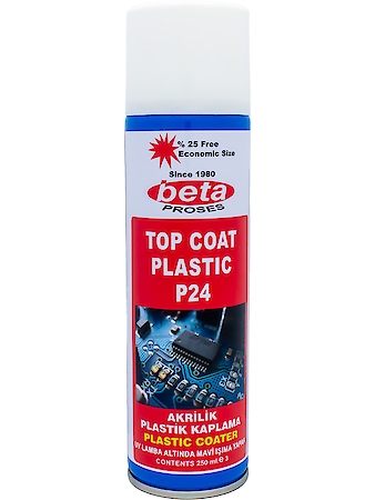 Beta P24 Top Coat Plastic Spray 250ml