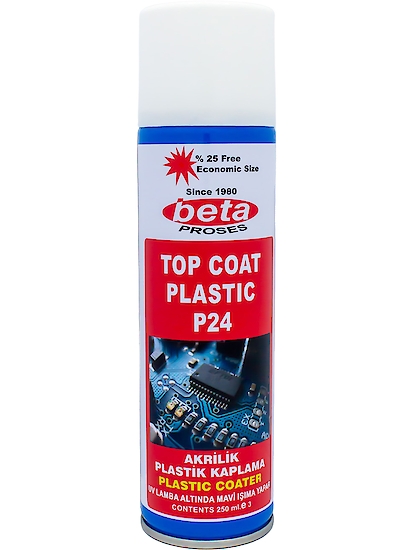 Beta P24 Top Coat Plastic Spray 250ml