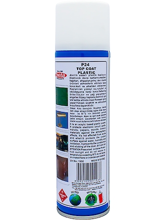 Beta P24 Top Coat Plastic Spray 250ml
