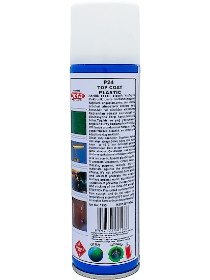 Beta P24 Top Coat Plastic Spray 250ml