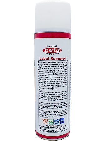 Beta Label Remover Spray 500ml