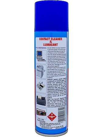 Blue Bird Contact Cleaner & Lubircant Spray 250ml